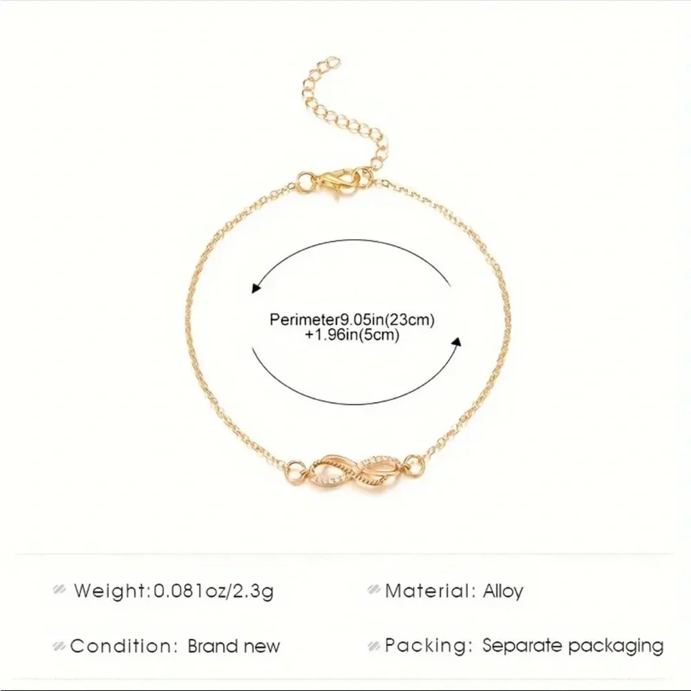 Infinity Anklet - Picture 3 of 3